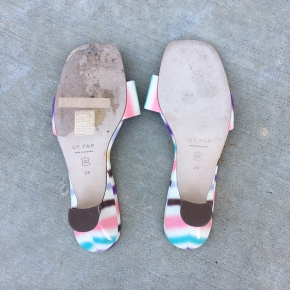 BY FAR Sandals made in Bulgaria Size 8 - Picture 6 of 7
